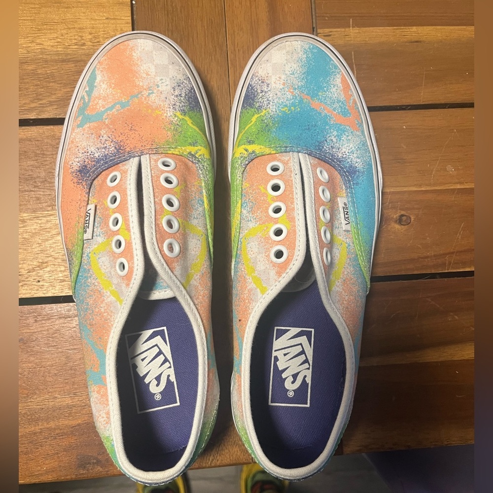 Vans Multicolor Sneakers Sz 7 Men / 8.5 Women